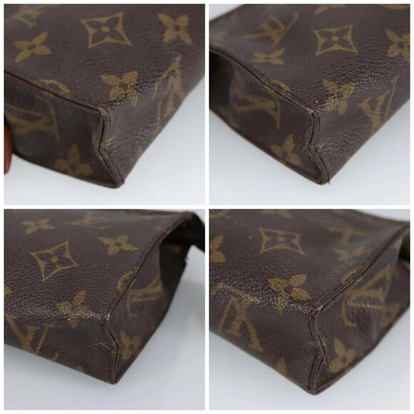 LOUIS VUITTON Monogram Poche Toilette 15 Pouch M47546 LV Auth 98202 - Picture 14 of 16
